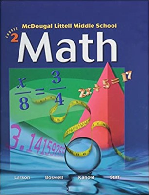 McDougal Littell Middle School Math, Course 2: Student Edition (C) 2005