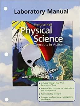 Physical Science Concepts in Action, Laboratory Manual
