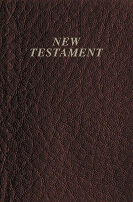 KJV, Vest Pocket New Testament, Leathersoft, Burgundy, Red Letter: Holy Bible, King James Version