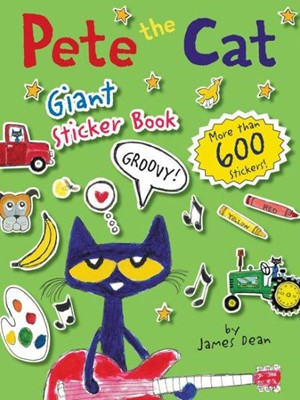 Pete the Cat Giant Sticker Book (Paperback)