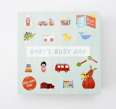 Baby's Busy Day 3 Book Gift Set