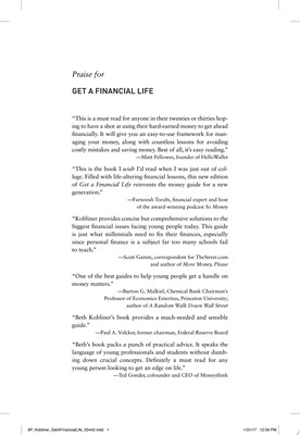Get a Financial Life Personal Finance in Your Twenties and Thirties