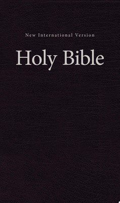 NIV, Value Pew and Worship Bible, Hardcover, Black