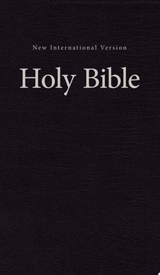 NIV, Pew and Worship Bible, Hardcover, Black, Comfort Print