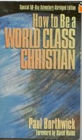 How to Be a World-Class Christian (Paperback)