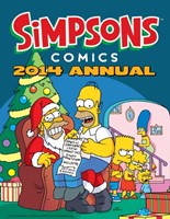 Simpsons 2014 Annuals (Hardcover)