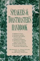 Speaker's and Toastmaster's Handbook (Paperback)