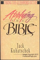 Taking the Guesswork Out of Applying the Bible (Paperback)