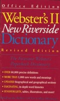 Webster's II New Riverside Dictionary (Paperback)