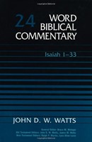 Word Biblical Commentary Isaiah 1-33 (Hardcover)