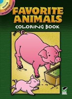 Favorite Animals Coloring Book (Paperback)