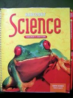 Harcourt Science Teachers Edition Earth Science C and D Volume 1 (Spiral)