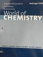 World of Chemistry Teacher Resources Test Bank (Paperback)