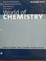 World of Chemistry Teacher resources Classroom Activities and Projects (Paperback)