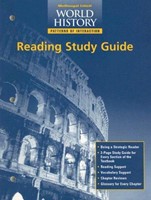 McDougal Littell World History: Patterns of Interaction: Reading Study Guide Grades 9-12 Modern World History (Paperback)