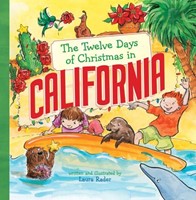 The Twelve Days of Christmas in California (Hardcover)