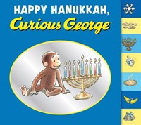 Happy Hanukkah, Curious George (Board Book)