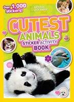 National Geographic Kids Cutest Animals Sticker Activity Book (Paperback)