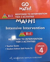 Go Math İntensive İntervention Grade 4 (Paperback)