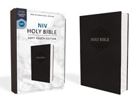 Holy Bible New International Version, Black, Leathersoft (Imitation Leather)