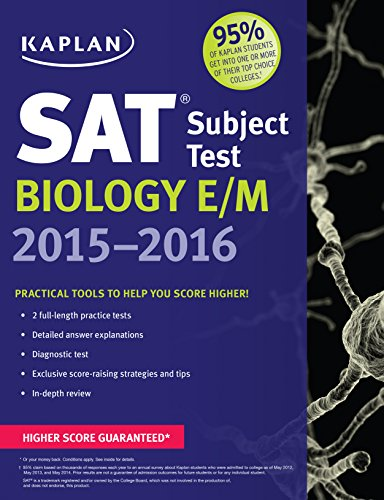 Kaplan SAT Subject Test Biology EM 2015-2016