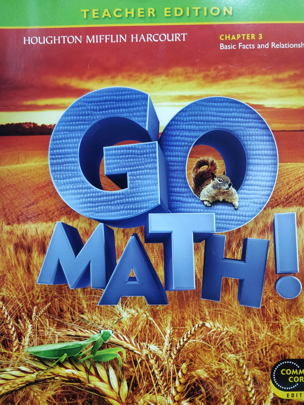Go Math! Grade 2 Teacher Edition Chapter 3: Basic Facts & Relationships