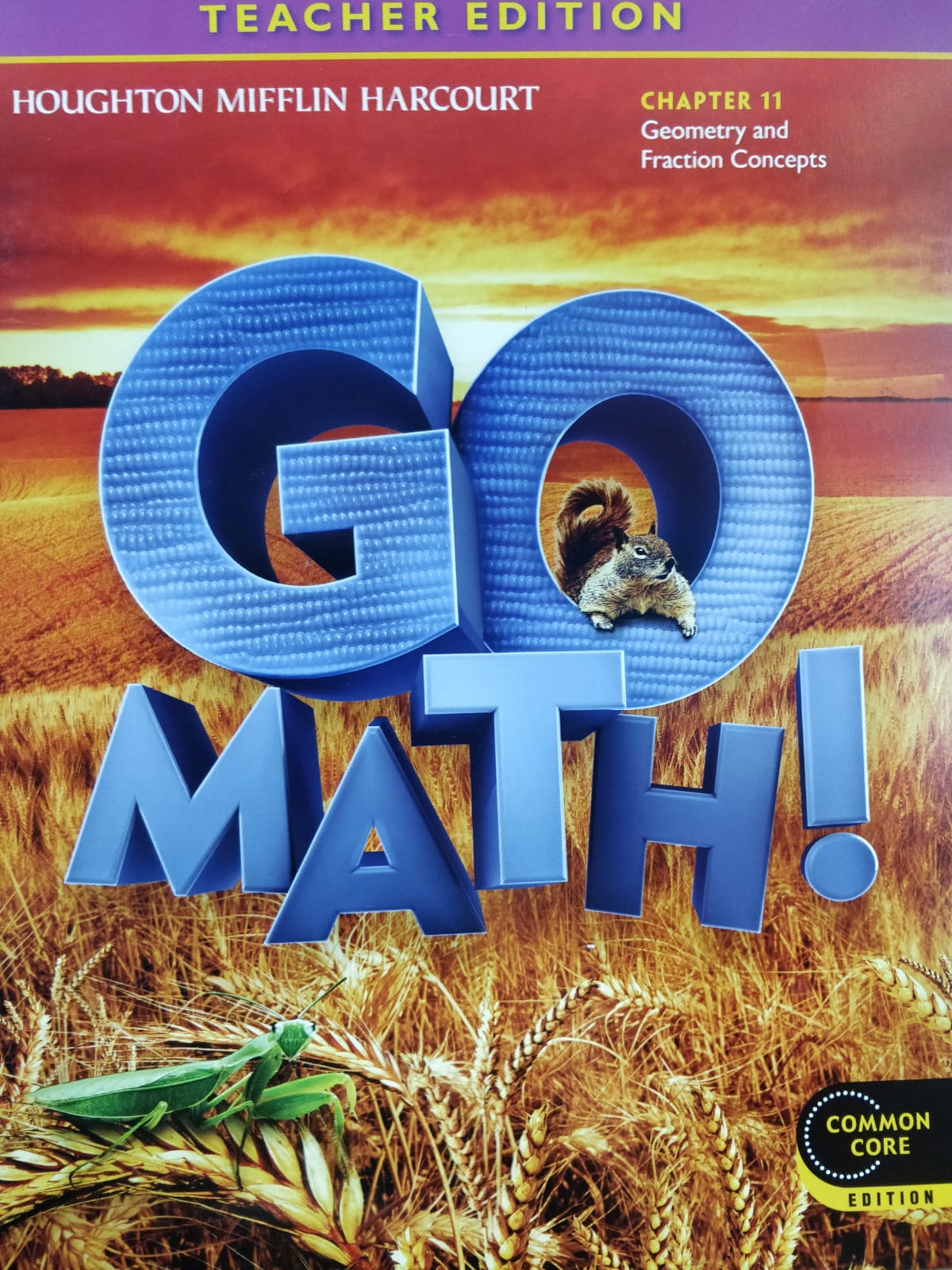 Go Math! Grade 2 Teacher Edition Chapter 11: Geometry & Fraction Concepts