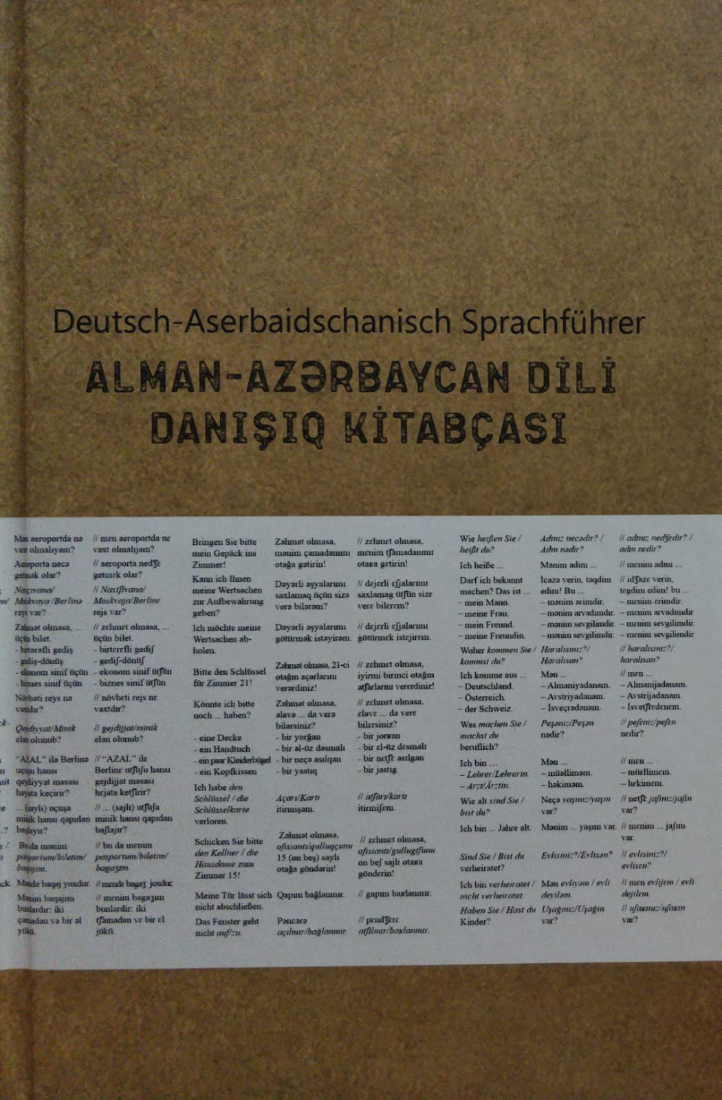 Alman-Azərbaycan dili danışıq kitabçası