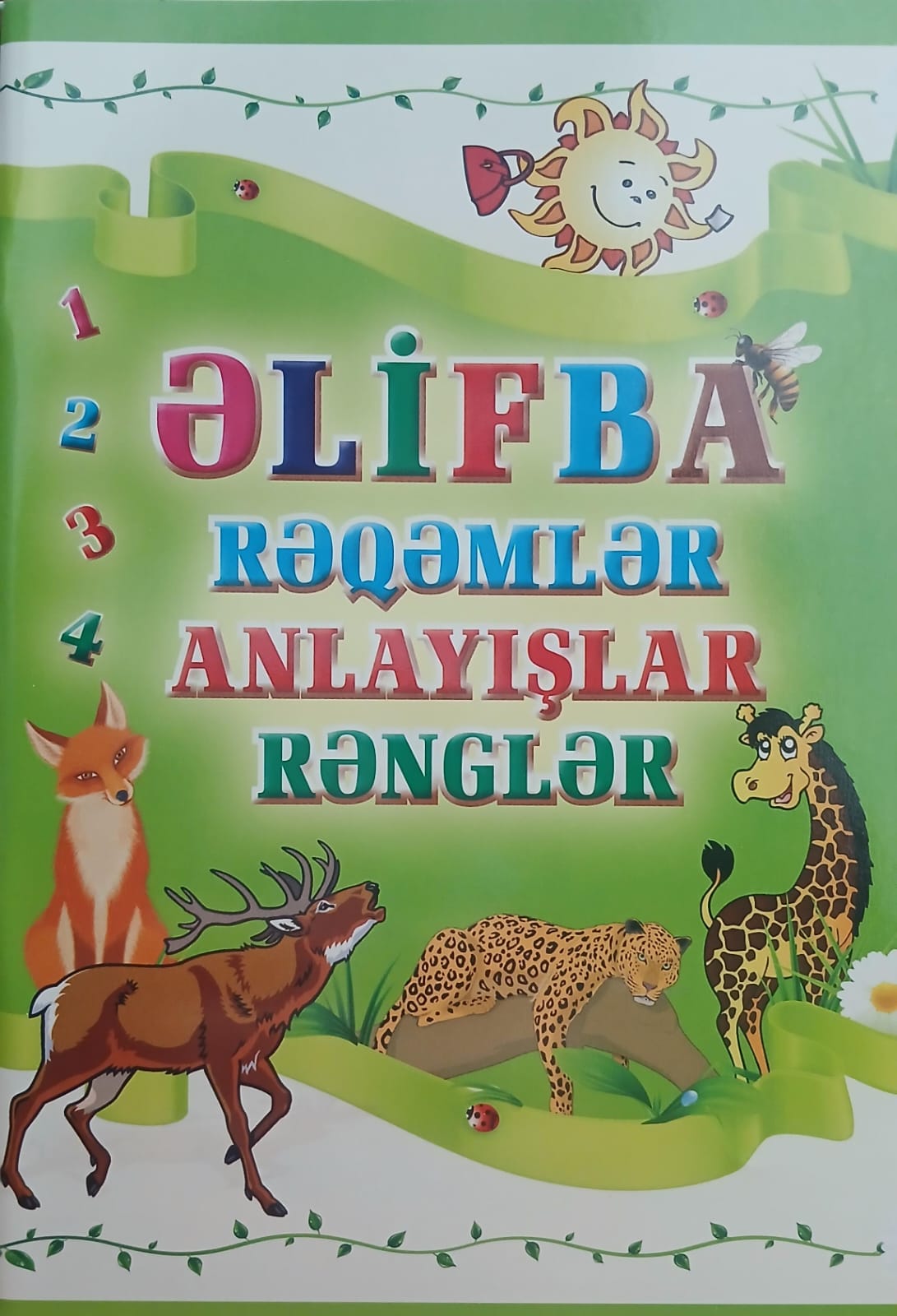 Əlifba: rəqəmlər, anlayışlar, rənglər