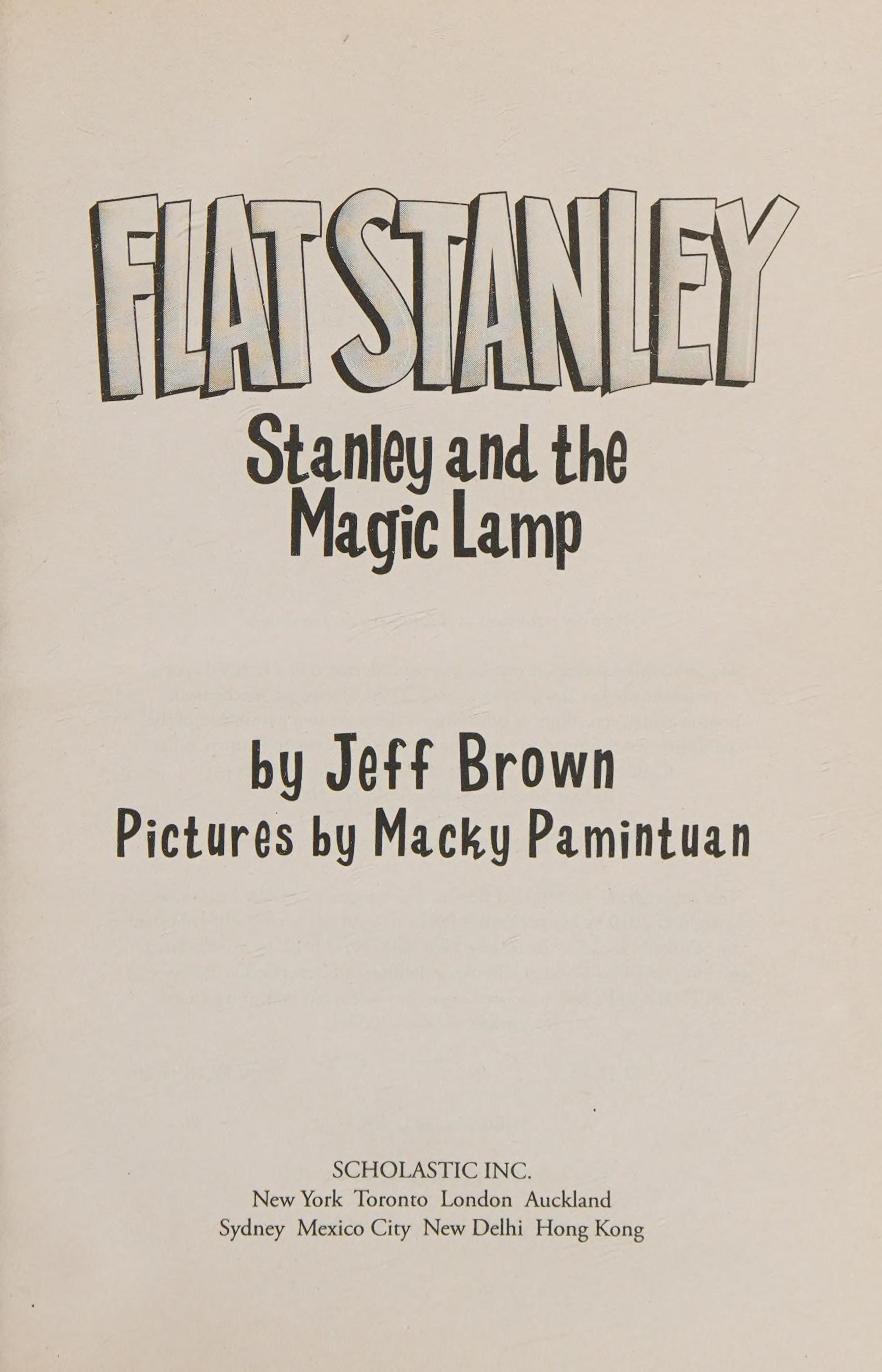 Stanley and the Magic Lamp