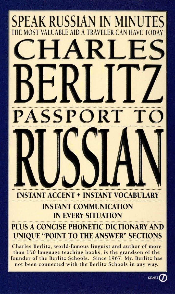 Passport to Russian Speak Russian in Minutes
