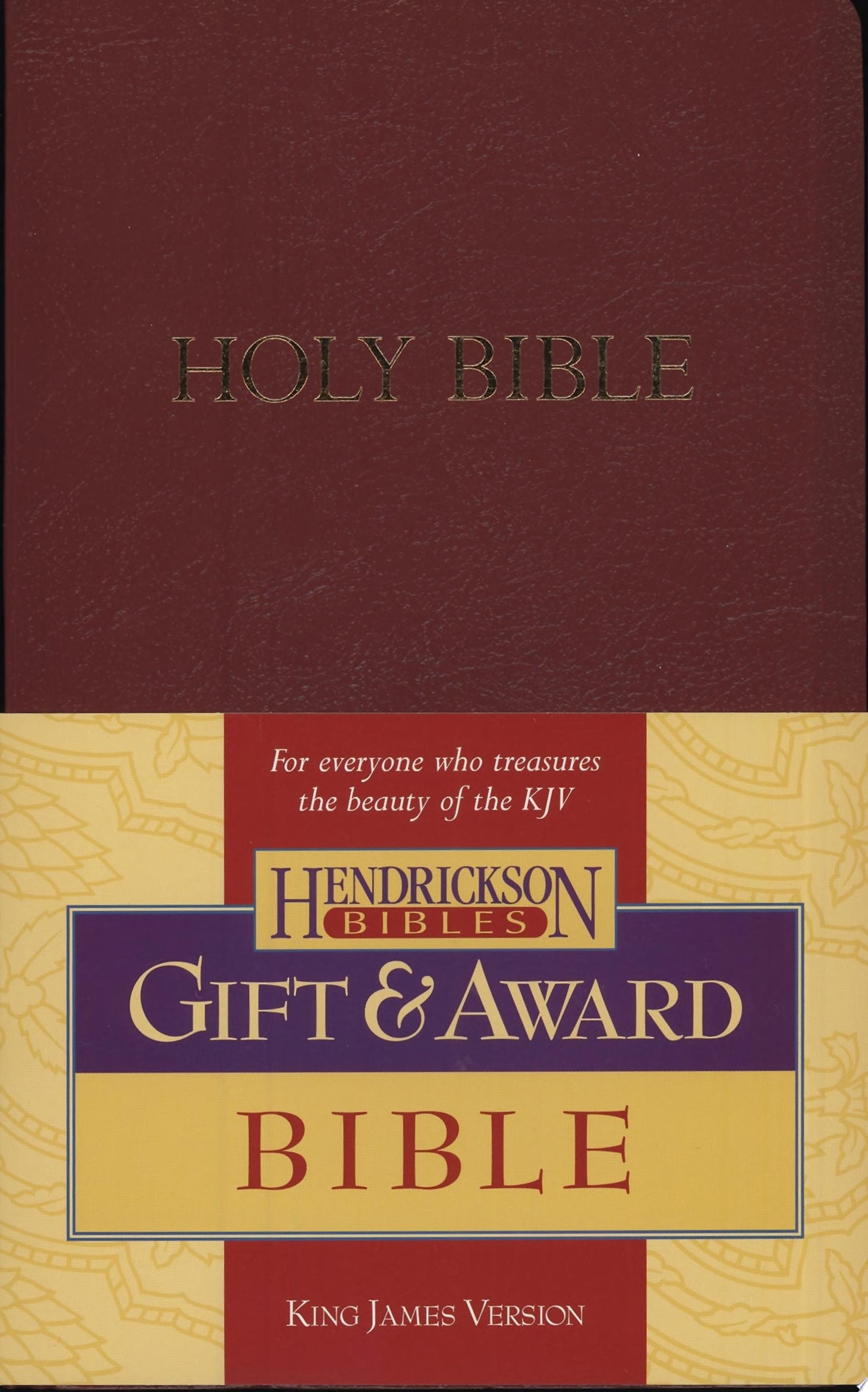 Gift and Award Bible-KJV